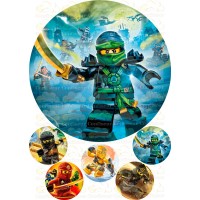 Вафельна картинка "Ninjago"-27