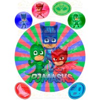 Waffle picture "Heroes in disguise"-6
