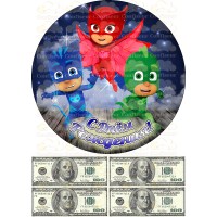 Waffle picture "Heroes in disguise"-8