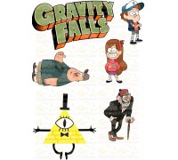Вафельна картинка "Gravity Falls"-1