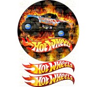 Вафельна картинка "Hot Wheels"-3