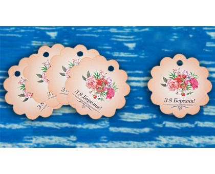 Tag decorative. Code DB-111 