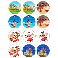 Waffle picture "Cossacks"-3