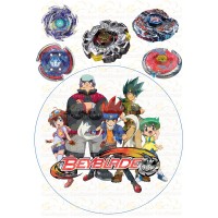 Вафельна картинка "Beyblade" - 2