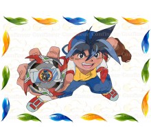 Вафельна картинка "Beyblade" - 3