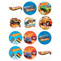 Waffle picture "Hot Wheels"-2