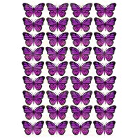 Вафельна картинка "Метелики"-11