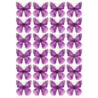Вафельна картинка "Метелики"-12