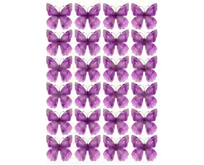 Вафельна картинка "Метелики"-12
