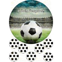 Waffle-picture "Football"-4