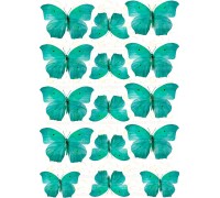 Вафельна картинка "Метелики"-14