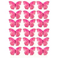 Вафельна картинка "Метелики"-15