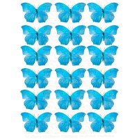 Waffle picture "Butterfly"-16