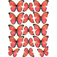 Вафельна картинка "Метелики"-20