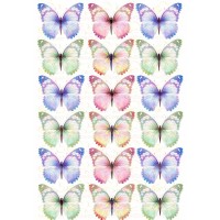 Waffle picture "Butterfly"-8