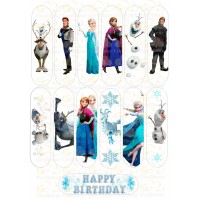 Waffle picture "Frozen" - 16