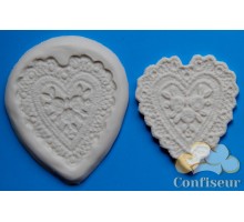 Silicone mold CK 1410 "Lace Heart"
