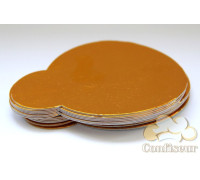 Підкладка золото-срібло d=9,5 см з утримувачем