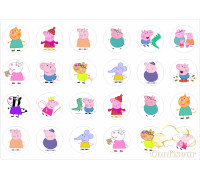 Плівка перекладна А-4 Свинка Пеппа 1шт