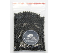 Цукрові перлини чорні 4 мм - 50 грам
