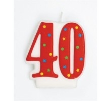 Свічка "40"