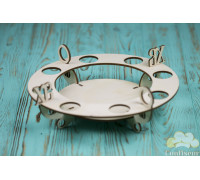 Підставка великодня кругла під яйця і паску