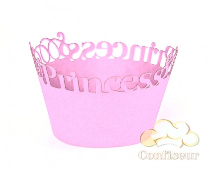 Обгортки для капкейків "Princess 2" рожевий