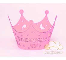Обёртки для капкейков "Princess" розовый