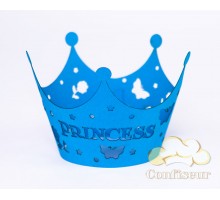 Обгортки для капкейків "Princess" блакитний