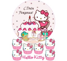 Вафельна картинка "Hello Kitty"-2