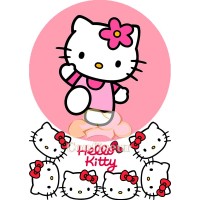 Вафельна картинка "Hello Kitty"-4