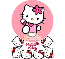 Вафельна картинка "Hello Kitty"-4