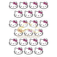 Waffle picture "Hello Kitty"-5
