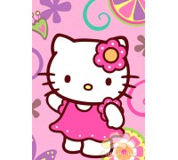 Waffle picture "Hello Kitty"-6