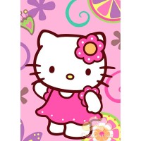 Waffle picture &quot;Hello Kitty&quot;-6