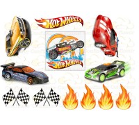 Вафельна картинка "Hot Wheels"-6