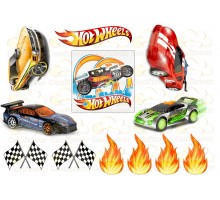 Вафельна картинка "Hot Wheels"-6