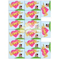 Вафельная картинка "Love is..."-2