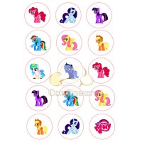 Waffle picture "My little pony"-3