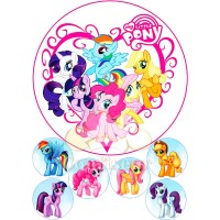 Waffle picture "My little pony"-7