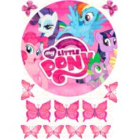 Waffle picture "My little pony"-8