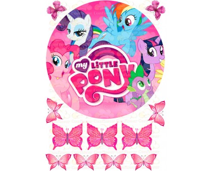 Вафельна картинка "My little pony"-8
