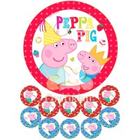 Waffle picture "Peppa Pig"-5