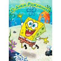 Вафельна картинка "Sponge bob"-1