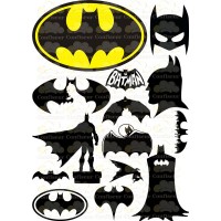 Edible wafers images "Super heroes (Batman)" - 2