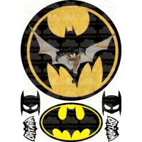 Edible wafers images "Super heroes (Batman)" - 3