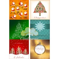 Waffle picture "Christmas"-3