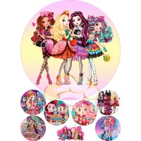 Вафельная картинка "Ever after high"-2