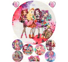 Вафельна картинка "Ever after high"-3