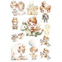 Waffle picture "The Little Prince"
